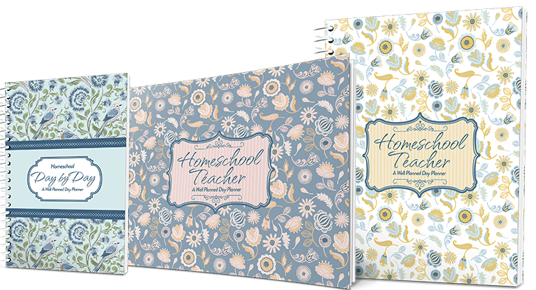 Applique homeschool planner collection