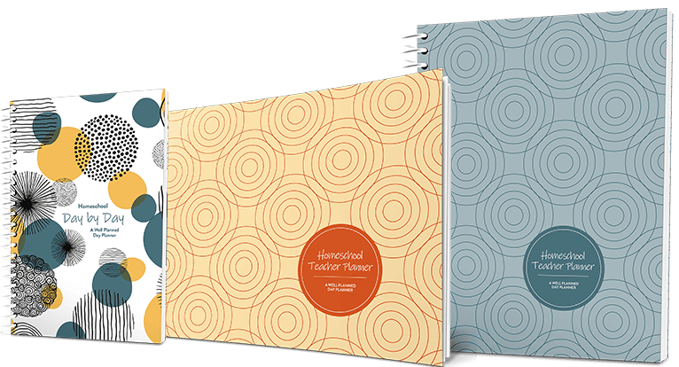 Circle homeschool planner collection